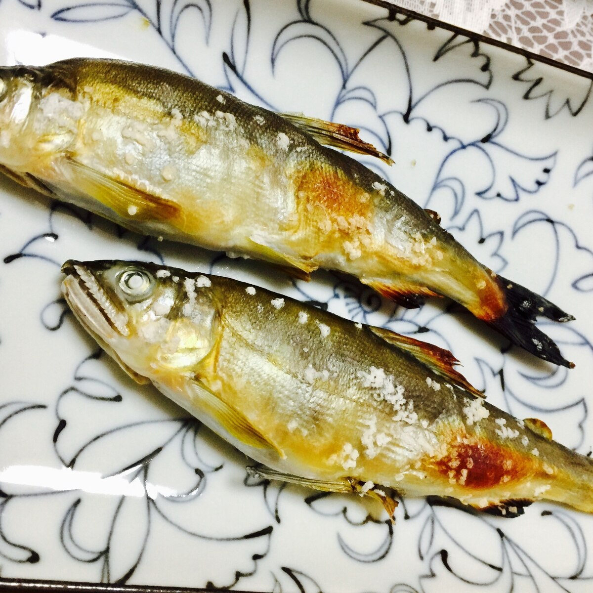 鮎の塩焼き レシピ 作り方 By らあじ2213 楽天レシピ 鮎の塩焼き レシピ 作り方 By らあじ2213 楽天レシピ
